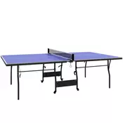 Homestar Zložljiva miza za namizni tenis 274x1525x76 cm modra