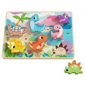 TOOKY TOY 3D umetaljka Dinosaurus