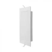 V-TAC LED vgradna plošča z napajanjem 12W, 1200lm, kvadrat Farba svetla: Hladna bela