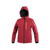 CXS Jakna CXS STRETCH, otroška, softshell, rdeča