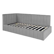 Homestar Postelja JASPER 90x200 cm, siva