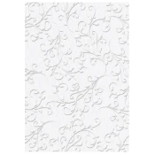 PAPIR UKRASNI S UZORKOM A4 220G PK20 PRIMAVERA FIRENZE HEYDA 20-47726 35 BIJELI