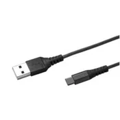 CELLY CELLY CABEL USB A TIPO C NYLON NEGRO, (21091129)
