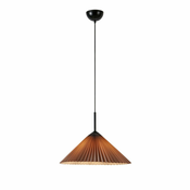 Siva viseca svjetiljka o 50 cm Plisado – Markslöjd