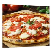 shumee STEKLENA PLOŠČA ZA KUHINJO 65x60 Pizza