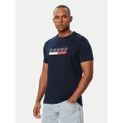 Tommy Jeans Majica Dna Play DM0DM23715 Mornarsko modra Slim Fit