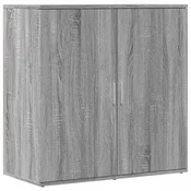Vidaxl Komoda siva sonoma 79x38x80 cm inženirski les
