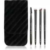 Brushworks Travel Eye Brush Set set čopičev za pot
