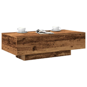 Stolic za kavu boja drva 100 x 49,5 x 31 cm konstruirano drvo