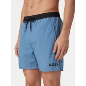 BOSS Kupace gace i hlace Starfish 50514429 Svijetlo plava Regular Fit