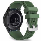 BStrap Samsung Gear S3 Silicone Sport pašček, Dark Green
