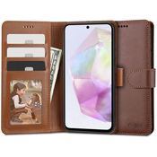 TECH-PROTECT WALLET GALAXY A35 5G BROWN (5906203691913)