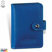 Princ Leather Novcanik za kartice, Plavi