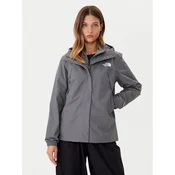 THE NORTH FACE Zunanja jakna ANTORA  siva / bela