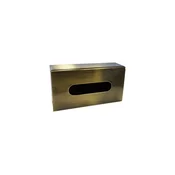 Držac maramica 25x13 cm bronzan