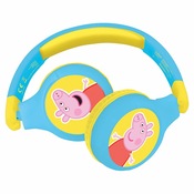 Dječje slušalice Lexibook - Peppa Pig HPBT010PP, bežične, plave