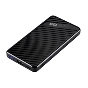 VIVANCO 10.000MAH POWERBANK, , Črna 63122 10.000MAH POWERBANK USB-A, USB-C,