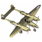 METAL EARTH 3D sestavljanka Lockheed Martin P-38 Lightning (ICONX)
