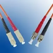 MicroConnect Patch Kabel - ST/UPC-SC/UPC 2m OM1 Optični, Oranžen