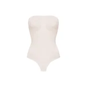 cfab Oblikovanje postave Trägerloser Bodysuit Sculpting Shapewear mit String pesek