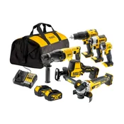 DEWALT Combo Kit 18V DCK607M2 6-pc 2x4.0Ah