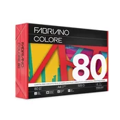 Papir barvni a4 fabriano colore intenzivne barve 80gr FABRIANO - RDEČA