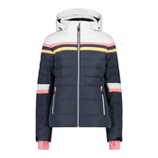 CMP WOMAN JACKET FIX HOOD, ženska skijaška jakna, plava 33W0736