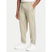 Guess Spodnji del trenirke Z5BB19 K2042 Bež Regular Fit