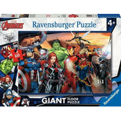 Ravensburger - Puzzle Avengers gigant 60 dielikov - 40 - 99 dijelova