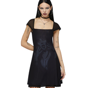 Ženska obleka KILLSTAR x ELVIRA - Mistress Of The Dark - Black - KSRA014139