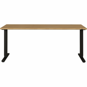 Radni stol s plocom stola u dekoru hrasta 80x180 cm Agenda – Germania