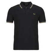 Fred Perry TWIN TIPPED FRED PERRY SHIRT Črna