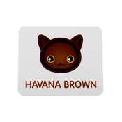 Podloga za miško Havana Brown -