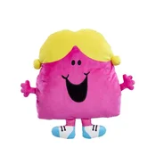 Mavrična majhna miss Chatterbox velik vzglavnik