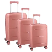 Empire london kofer set 3 komada pp roze zlatna ( 100591 )