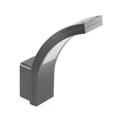 GTV Zunanja stenska svetilka GTV PARIS (9600211) 10W, 900lm, 4000K, anthracite