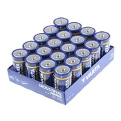 VARTA 401421111111 alkalne industrijske baterije za bebe (LR14), 20 komada u pakiranju