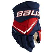 Hokejske rokavice Bauer Vapor FLYPRO Navy/Red/White Intermediate 13 palcev
