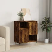 Vidaxl vidaXL Predalnik, dimljen hrast, 60x35x70 cm, material na osnovi lesa
