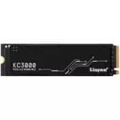 Kingston KC3000 4TB, M.2 2280, PCIe 4.0 NVMe SSD disk - SKC3000D/4096G