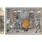 CRAFT SENSATIONS - Puzzle Diamond Painting Anton Pieck - Výloha 50x40cm - 1 - 39 kosov