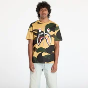 Majice A BATHING APE Giant 1St Camo Shark Tee UNISEX Yellow M