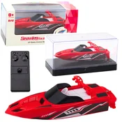 slomart Motorna ladja RC belo-rdeča 15 cm