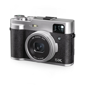 INF Digitalni fotoaparat 5K s sprednjo in zadnjo kamero, iskalom, samodejnim ostrenjem, funkcijo proti tresljajem Black, (21369923)