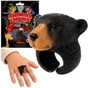 slomart LEAN TOYS prstan na roki - Edukacijske živali, medved