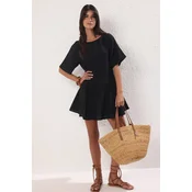 Trendyol Milla Ženska haljina Tbess25El00135, Crna