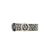 Armani Exchange za ženske. 941153CC75715655 Črni pas z zaponko (95cm), Priložnostno, Poliester