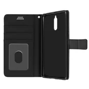 AVIZAR Preklopna torbica, tanek ovitek za Huawei Mate 10 Lite, silikonsko ohišje – črna, (20526340)