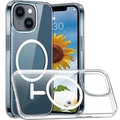 Overboard Ovitek CrystalMag za iPhone 15 za MagSafe, prozoren