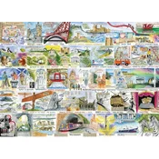 Gibsons Puzzle British and Brilliant 1000 kosov